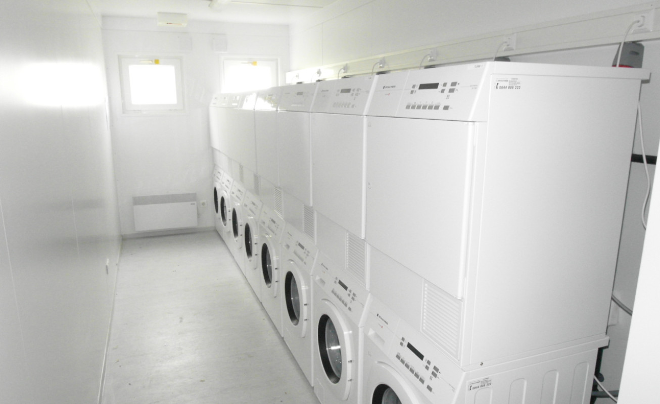 Прачечные и здание служб клининга