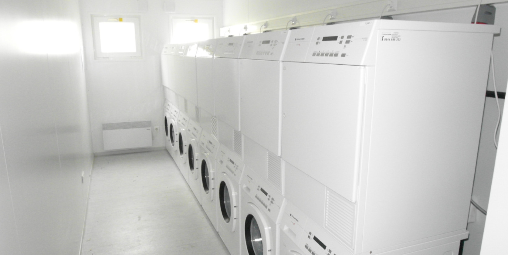 Прачечные и здание служб клининга