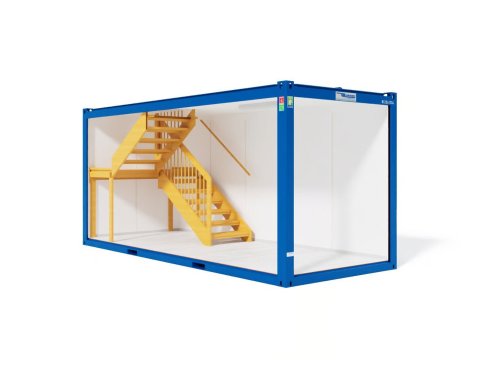 Блок-контейнер  с внутренней лестницей