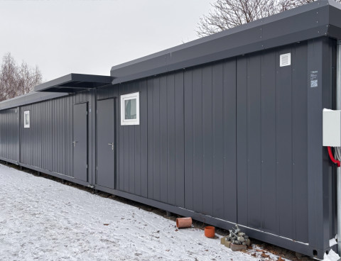 Раздевалки для команд и тренерские