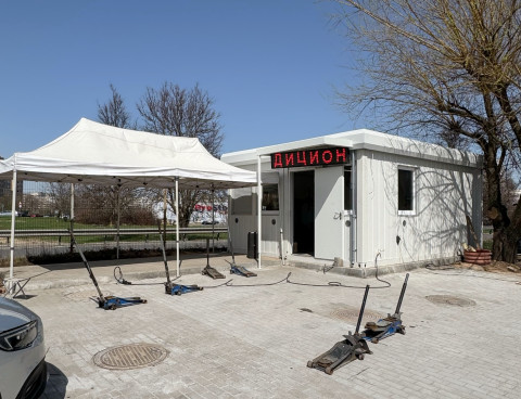 Модуль для шиномонтажа