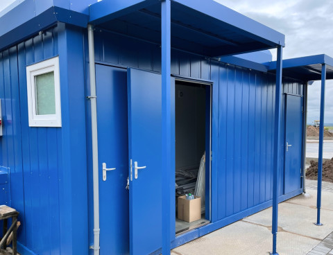 Бытовой комплекс для сотрудников аэродрома