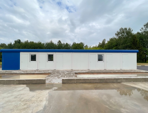 Бытовой комплекс для сотрудников аэродрома