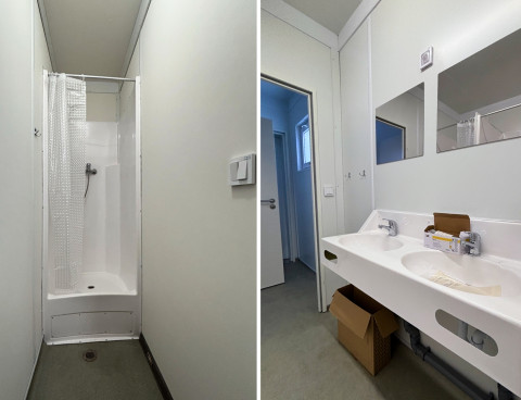 Раздевалки для команд и тренерские