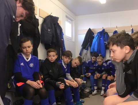 Комплекс раздевалок с судейской