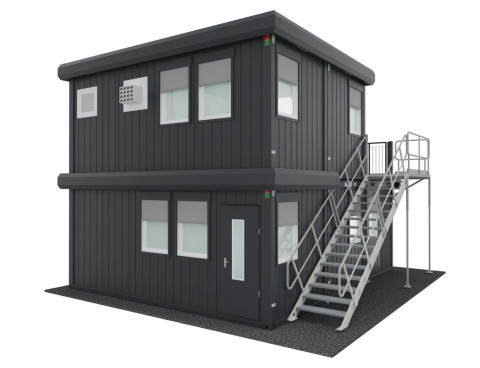 Модульное здание  из блок-контейнеров