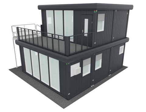 Модульное здание  из блок-контейнеров