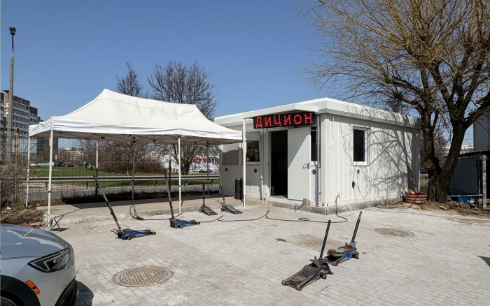 Модуль для шиномонтажа