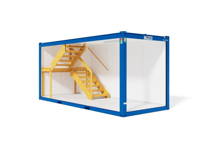 Блок-контейнер <br> с внутренней лестницей