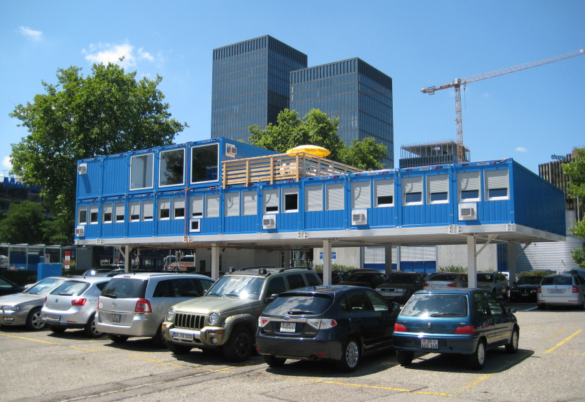 Модульное здание  из блок-контейнеров