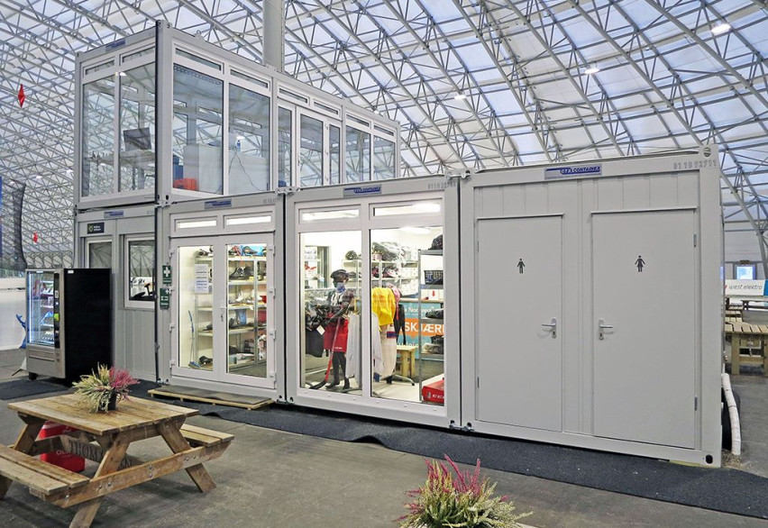 Магазины и шоу-румы, павильоны