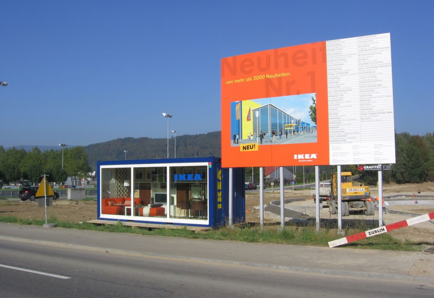 Магазины и шоу-румы, павильоны