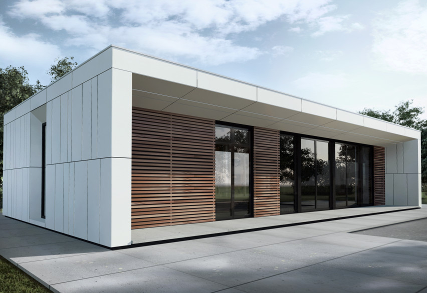 Модульное здание  из блок-контейнеров