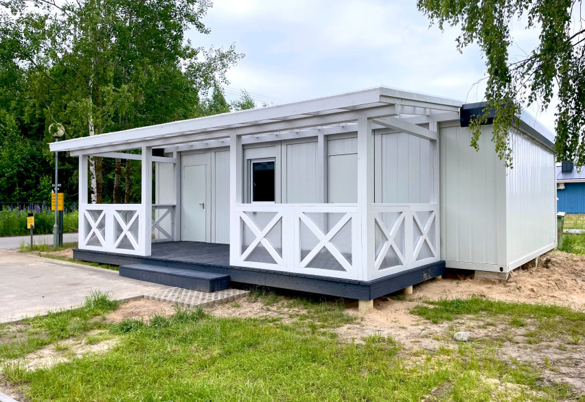 Прачечные и здание служб клининга