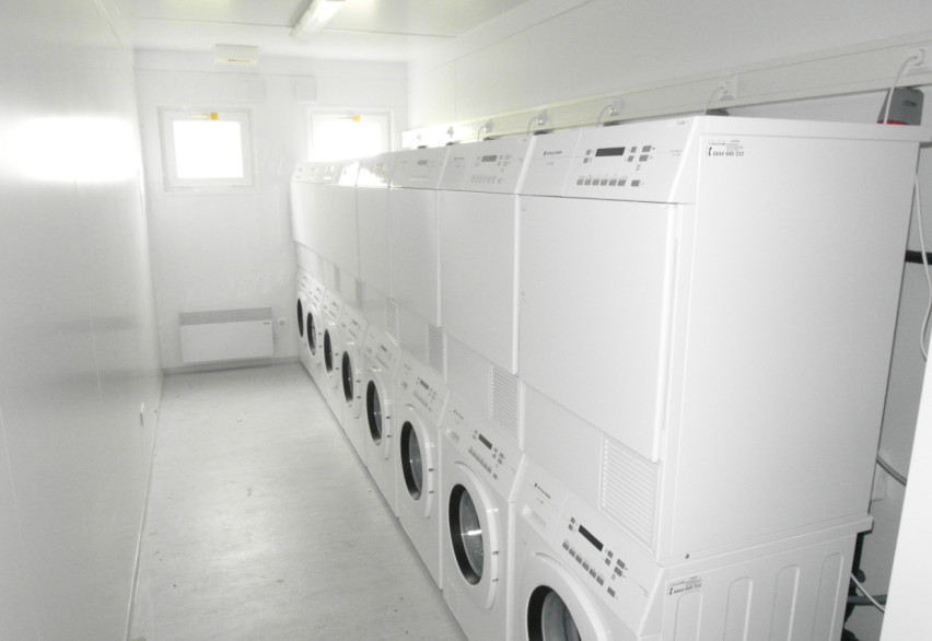 Прачечные и здание служб клининга