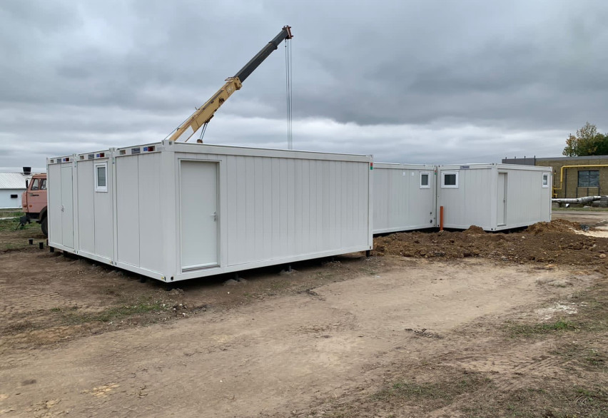 Модульные санитарные комплексы и пропускники