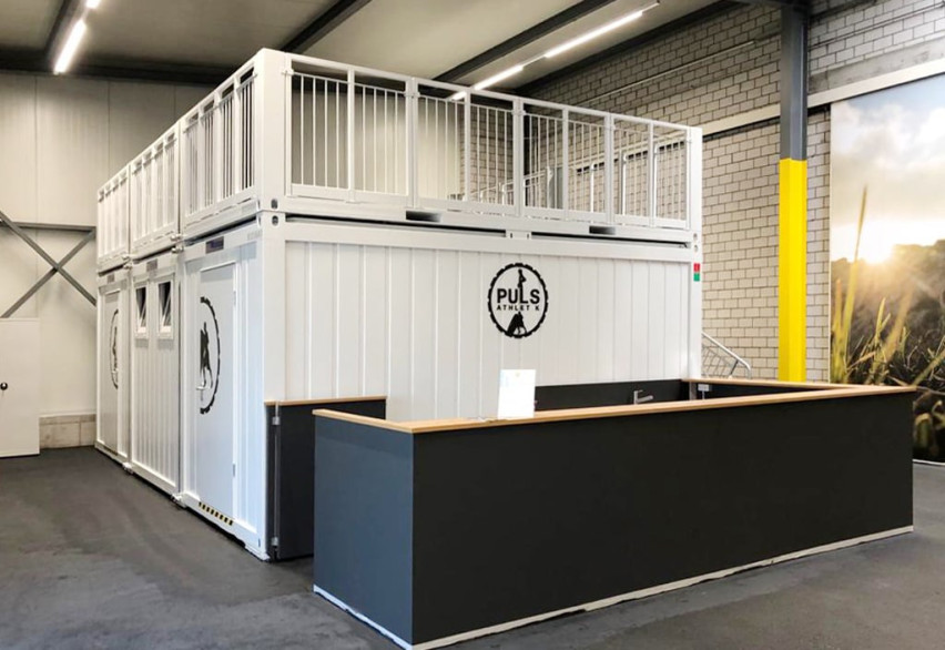 Раздевалки для персонала и спортивных команд