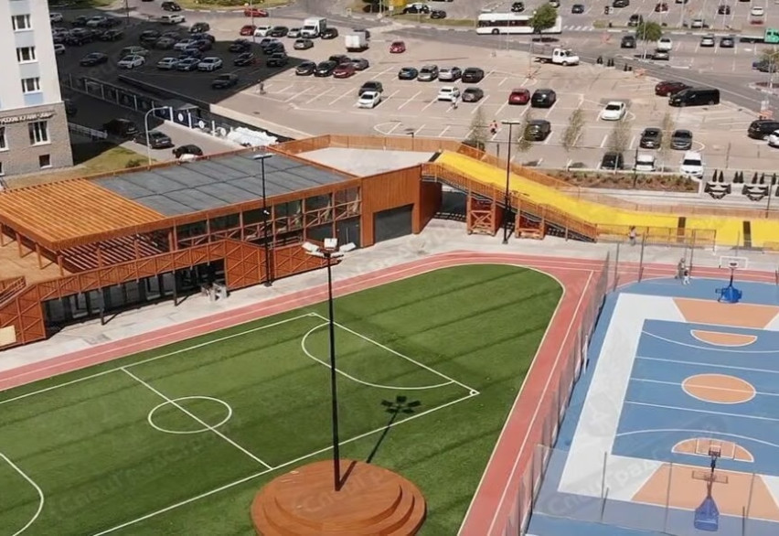 Раздевалки для персонала и спортивных команд