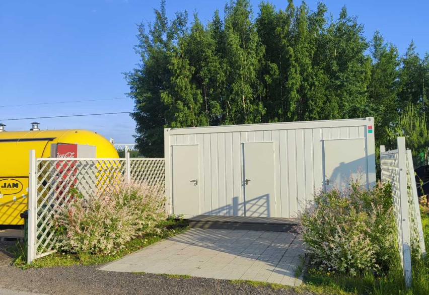 Туалетные и душевые сантехнические модули