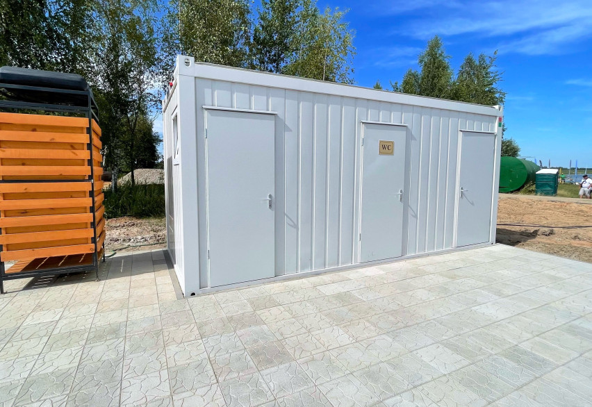 Туалетные и душевые сантехнические модули