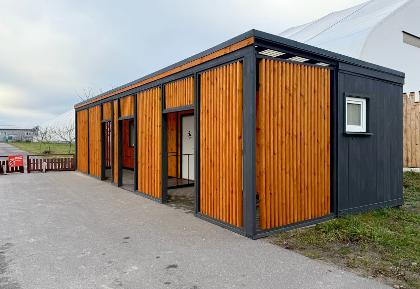 Туалетные и душевые сантехнические модули