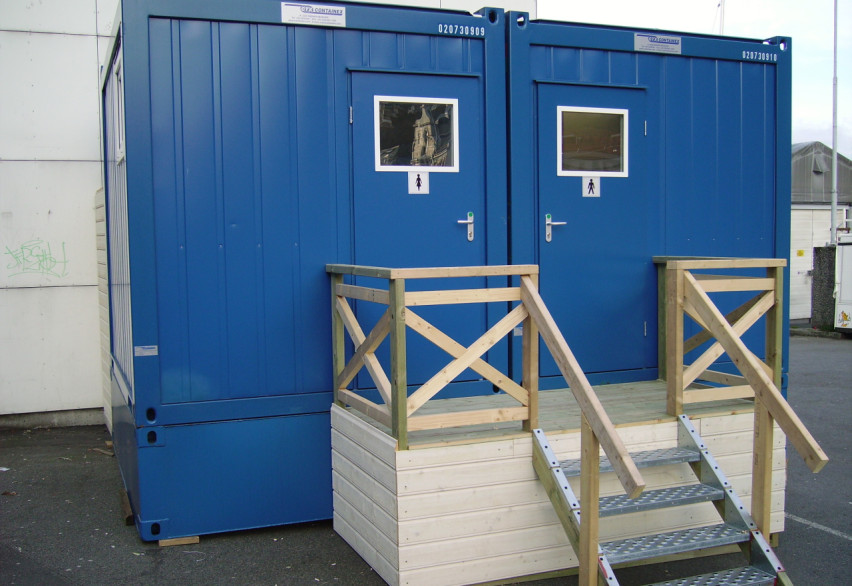 Туалетные и душевые сантехнические модули