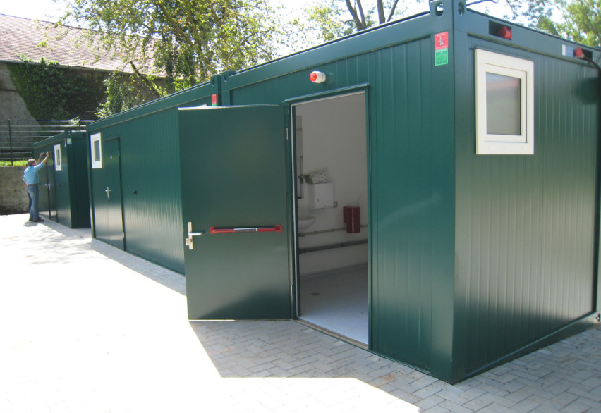 Туалетные и душевые сантехнические модули