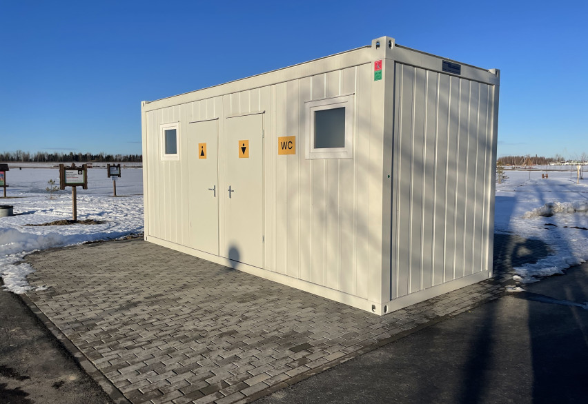 Туалетные и душевые сантехнические модули