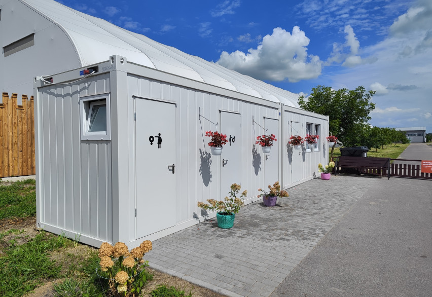 Туалетные и душевые сантехнические модули