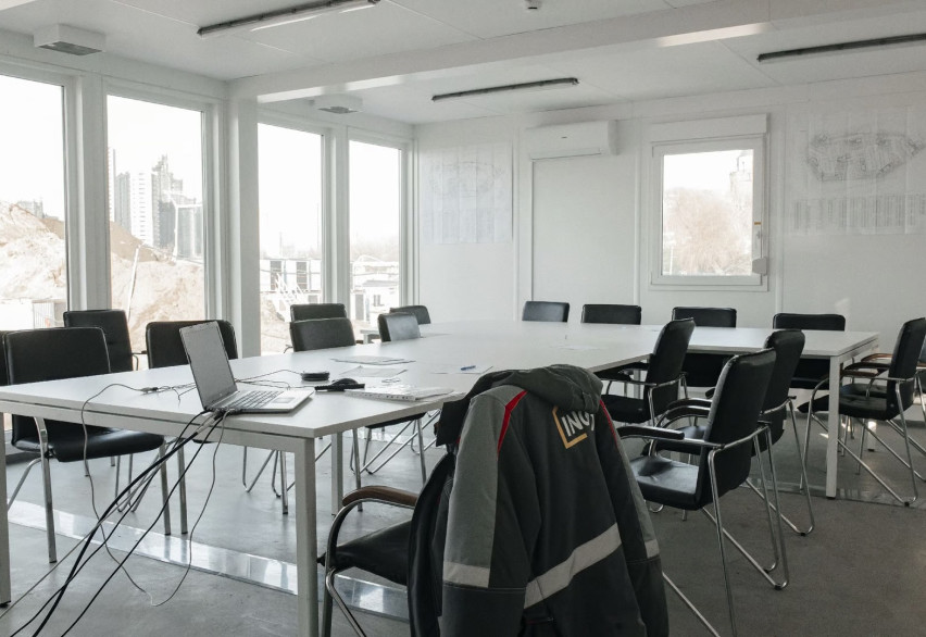 Штабы-строительства и прорабские