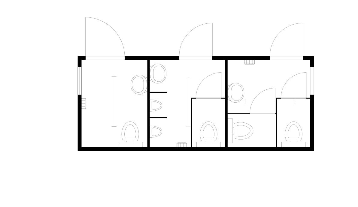 Модуль с туалетами МЖИ